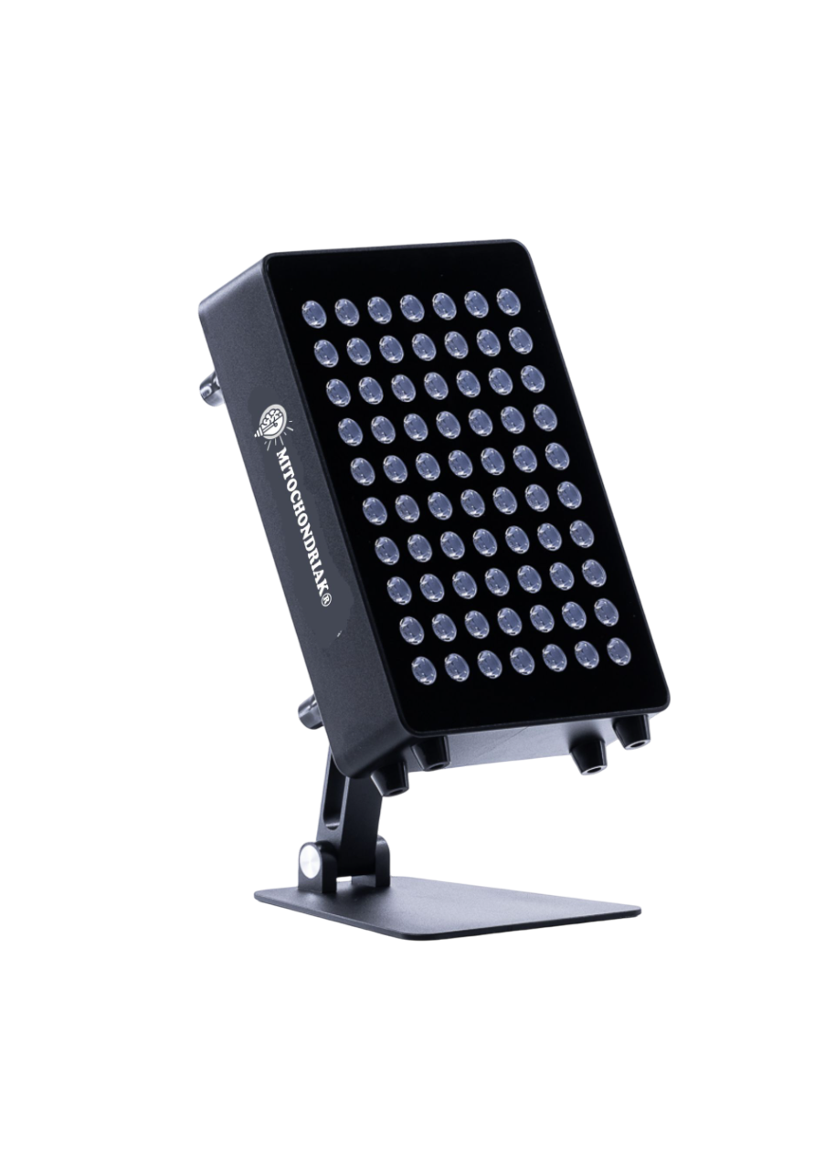 Mitochondriak - red, nir and UV light therapy devices, blue light blocking glasses and indoor lightning solutions